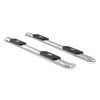 4" Oval Side Steps, Polished Stainless | (15-24) F-150, (17-24) Super Duty F-250/F-350/F-450/F-550, Crew Cab, Cab & Chassis, Includes Lightning | S223043-2