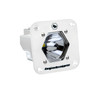 S1 White Flush Mounted LED Pod Light, Spot, Clear | Universal  | 381001WT