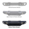 Squadron-R Pro Fog Pocket LED Light Kit, Wide/Cornering, Clear | (18-24) Wrangler JL, (20-24) Gladiator JT Sahara Bumper | 447071