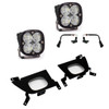 Squadron Sport Fog Pocket LED Light Kit, Wide/Cornering, Clear | (19-22) Silverado 1500, (20-22) Silverado 2500/3500  | 447517
