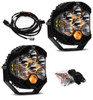 LP6 Pro Bumper LED Light Kit, Driving/Cornering, Clear | (18-24) Wrangler JL, (20-24) Gladiator JT OE Steel Bumper | 447671