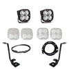 Squadron Sport A-Pillar LED Light Kit, Spot, Clear, Upfitter Harness | (21-22) F-150  | 447695UP
