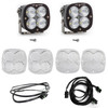 XL Pro A-Pillar LED Light Kit, Spot, Clear, Upfitter Harness | (21-24) Bronco, (22-24) Bronco Raptor  | 447752UP
