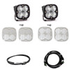 Squadron Pro A-Pillar LED Light Kit, Spot, Clear, Upfitter Harness | (21-24) Bronco, (22-24) Bronco Raptor  | 447754UP