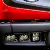 Squadron Pro/S2 Sport Fog Pocket LED Light Kit, Dual, Multi-Pattern, Clear, Upfitter Harness | (21-23) Bronco, (22-24) Bronco Raptor OE Steel Bumper | 447763UP