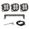 XL Linkable Bumper LED Light Kit, Driving/Cornering, Clear | (15-19) Silverado 2500/3500HD  | 447842