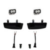 S2 Sport Fog Pocket LED Light Kit, Dual, Wide/Cornering, Clear | (19-24) Ram 2500/3500  | 448042