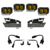 S2 SAE Fog Pocket LED Light Kit, Dual, Fog, Amber | (19-24) Ram 1500 Rebel, (21-24) Ram 1500 TRX  | 448169