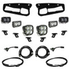 S2 SAE Sportsmen Fog Pocket LED Light Kit, Clear, Upfitter Harness | (21-24) Bronco Steel Bumper | 448174UP
