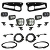 S2 SAE Pro Fog Pocket LED Light Kit, Clear, Upfitter Harness | (21-24) Bronco Steel Bumper | 448175UP