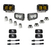 S2 SAE/S2 Sport Fog Pocket LED Light Kit, Amber | (21-24) F-150 Raptor, (22-24) Bronco, (24-25) F-150 Raptor 37/R  | 448181