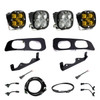 Squadron Pro SAE Fog Pocket LED Light Kit, Dual, Fog, Amber, Upfitter Harness | (23-24) Super Duty F-250/F-350  | 448228UP