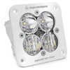 Squadron Pro White Flush Mounted LED Pod Light, Driving/Cornering, Clear | Universal  | 491003WT