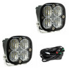 Squadron Pro LED Pod Light, Pair, Wide/Cornering, Clear | Universal  | 497805