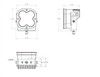 XL Pro LED Pod Light, Pair, Wide/Cornering, Clear | Universal  | 507805