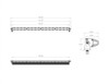 S8 LED Light Bar, 40" LED Light Bar, Spot, Clear | Universal  | 704001