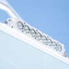 S8 LED Light Bar, 50" LED Light Bar, Driving/Cornering, Clear, White Housing | Universal  | 705003WT