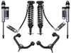 Icon Vehicle Dynamics | Stage 4 Suspension System, Tubular UCA, 2-2.63" Lift | (15-20) F-150, 4WD | K93084T
