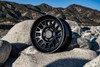 ICON Alloys Anza, Satin Black, 17 x 8.5 / 6 x 5.5, 0mm Offset, 4.75" BS