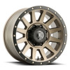 ICON Alloys Compression HD, Bronze, 18 x 9 / 8 x 6.5, 12mm Offset, 5.5" BS ICON Alloys Compression HD, Bronze, 18 x 9 / 8 x 6.5, 12mm Offset, 5.5" BS