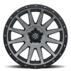 ICON Alloys Compression, Titanium, 20 x 10 / 6 x 5.5, -19mm Offset, 4.75" BS