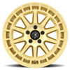 ICON Alloys Journey, Gloss Gold, 17 x 8 / 5 x 4.5, 38mm Offset, 6" BS