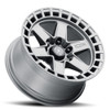 ICON Alloys Raider, Titanium, 17 x 8.5 / 6 x 120, 0mm Offset, 4.75" BS