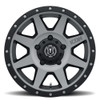 ICON Alloys Rebound, Titanium, 18 x 9 / 5 x 150, 25mm Offset, 6" BS