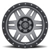 ICON Alloys Six Speed, Titanium, 17 x 8.5 / 6 x 5.5, 25mm Offset, 5.75" BS