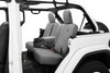 Seat Cover, Rear, Charcoal | (07-18) Wrangler JK, 4 Door with Fold Down Arm Rests | 29291-09