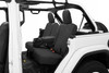 Seat Cover, Rear, Black Diamond | (07-18) Wrangler JK, 4 Door with Fold Down Arm Rests | 29291-35