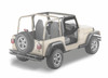 Upper Fabric Doors, Black Diamond | (97-06) Wrangler TJ | 51790-35