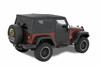Full Fabric Door Kit, Black Diamond | (07-18) Wrangler JK | 51798-35