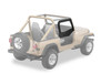 Upper Door Skins, Black Diamond | (97-06) Wrangler TJ | 53121-35