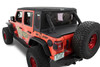 Halftop Soft Top Conversion Kit, Black Twill | (18-23) Wrangler JL, 4 Door | 80100-17