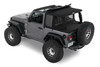 Halftop Soft Top Conversion Kit, Black Twill | (18-24) Wrangler JL, 2 Door | 80101-17
