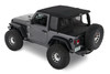 Halftop Soft Top Conversion Kit, Black Diamond | (18-24) Wrangler JL, 2 Door | 80101-35