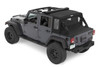 Halftop Soft Top Conversion Kit, Black Twill | (07-18) Wrangler JK, 4 Door | 80103-17