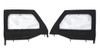 HighRock Element Upper Fabric Half Doors, Front | (18-24) Wrangler JL, (20-24) Gladiator JT | 51742-17
