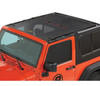 Sun Extended Safari Style Bikini Top, Mesh | (07-18) Wrangler JK, 2 Door | 52402-11
