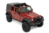 SunRider Sun Shade For Hardtop, Black Twill | (07-18) Wrangler JK | 52453-17