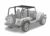 Header Extended Safari Bikini Top, Black Diamond | (03-06) Wrangler TJ | 52532-35
