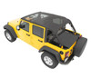 Extended Safari Cable Style Bikini Top, Mesh | (07-18) Wrangler JK, 4 Door | 52594-11