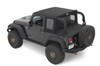 Halftop Soft Top Kit, Black Twill | (07-18) Wrangler JK, 2 Door | 53900-17