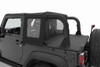 Halftop Soft Top Kit, Black Diamond | (07-18) Wrangler JK, 2 Door | 53900-35