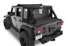 Halftop Soft Top Kit, Black Diamond | (07-18) Wrangler JK, 4 Door | 53901-35