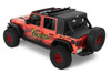 Halftop Soft Top Kit, Black Diamond | (18-23) Wrangler JL, 4 Door | 53902-35