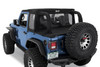 Halftop Soft Top Kit, Black Twill | (18-24) Wrangler JL, 2 Door | 53903-17