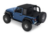 Halftop Soft Top Kit, Black Twill | (18-24) Wrangler JL, 2 Door | 53903-17