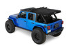 Supertop Squareback Soft Top, Black Twill | (18-24) Wrangler JL, 4 Door | 54726-17